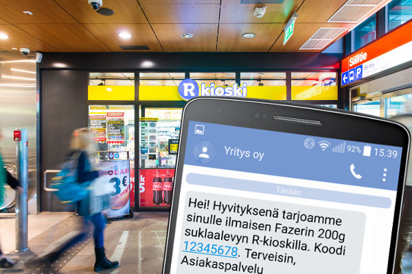 Ärrä-koodilla on helppo tehdä hyvitys